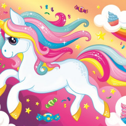 PUZZLE TREFL 100 FRUMOSUL UNICORN - Img 2