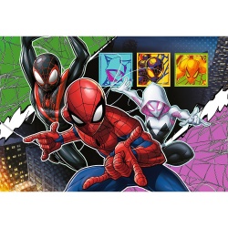 PUZZLE TREFL 100 PREMIUM PLUS KIDS MARVEL SPIDERMAN EROIC CU POSTER - Img 2