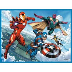 PUZZLE TREFL 2IN1 MEMO AVENGERS EROII IN ACTIUNE - Img 2
