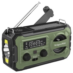 RADIO MULTIFUNCTIONAL SOLAR 10000MAH KRUGER&MA