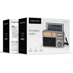 RADIO PORTABIL ANALOG INCARCARE SOLARA KRUGER&MATZ - Img 7