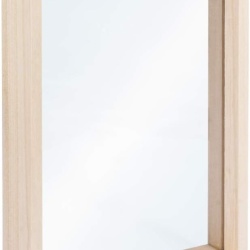 Ramă Foto Dublă din Lemn Natur și Sticlă Acrilică Rayher 62840505, Efect Plutitor 16 x 22 x 3.5 cm, Personalizabilă pentru Flori Presate, Poze și Proiecte DIY