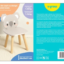 Scaun copii,design ursulet koala, U-Grow - Img 4