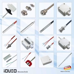 Senzor de Temperatură NTC 10 kOhm iOVEO 035HP05201, Cablu PVC 1 Metru, Teacă din Inox 6x50 mm IP65, Interval -35°C la +105°C - Img 3