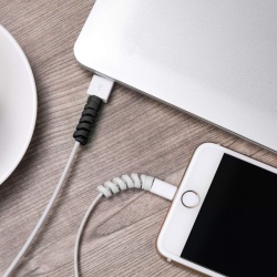 Set 14 Protecții din Silicon pentru Cabluri Typec, Spirale Flexibile Anti-Rupere și Prelungire Durată de Viață Cabluri de Încărcare, Căști și USB - Img 8