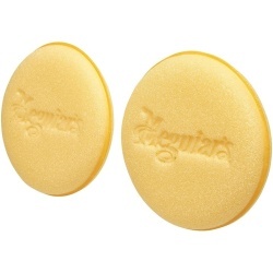 Set 2 bureti aplicatori din spuma Meguiar's, 101mm, Yellow Applicator Soft Foam Pad