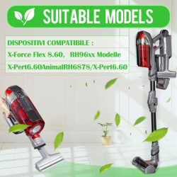 Set 2 Filtre pentru Aspirator Rowenta City Space Cyclo, Model Filter-8.60 - Img 4