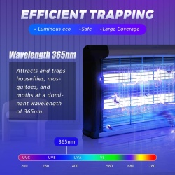 Set 2 Lămpi UV de Schimb FSL BL T8 F10W (Lungime 34.5 cm), Tuburi Neon pentru Lămpi Electrice Anti-Insecte / Țânțari - Img 6