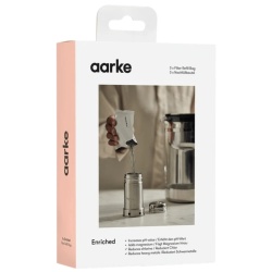 Set 3 Rezerve Granule Filtrare Apă Aarke Enriched, Îmbogățire cu Magneziu și Creștere pH (Apă Alcalină), Reducere Clor și Metale Grele, Capacitate 3 x 120 L, Compatibil cu Carafele Aarke Purifier și ReFilter - Img 3