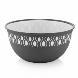 SET 4 BOLURI PLASTIC, 16/20/24/28 CM,GRI
