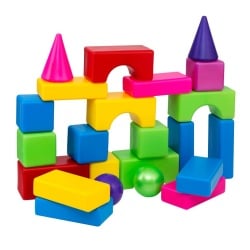 SET CONSTRUCTOR BLOCURI MULTICOLORE 1 - Img 2