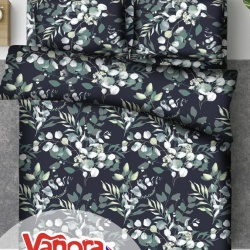 Set de pat king size bumbac, 92 gsm,Jade