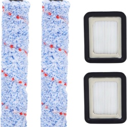 Set Piese de Schimb pentru Aspirator Umed-Uscat Bissell Crosswave Seria 1785, Perie Rotativă Multisuprafețe și Filtru Lavabil Hepa Anti-Alergeni din ABS Rezistent