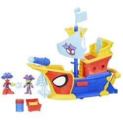 SPIDEY SI PRIETENII LUI UIMITORI MARVEL WATER WEBS NAVA PIRATILOR CU BULE - Img 2