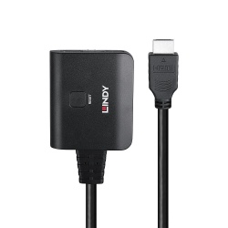 Splitter HDMI 4K@60Hz, 1in/2 out, Lindy 38356 - Img 4