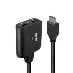 Splitter HDMI 4K@60Hz, 1in/2 out, Lindy 38356 - Img 8