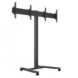 Stand TV Dual Multibrackets 5358, 40"-60", 2 x 50kg, Negru