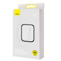 Sticla temperata cu ecran curbat Baseus de 40 mm pentru Apple Watch 4/5/6/SE - Img 4