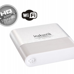 Streamer WIFI Inakustik 00415007, 24bit-96kHz, USB, Optic, AUX, Airplay, Spotify