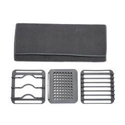 SUPORT SCURGATOR DE VASE CU COVORAS 4 PC