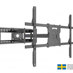 Suport TV de perete cu brat lung Multibrackets MB-5605, 65"-110", max.125kg, negru