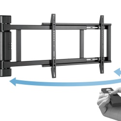 Suport TV motorizat cu telecomanda Multibrackets MB-2642, diagonala 42" - 75", max. 45 kg , Negru - Img 2