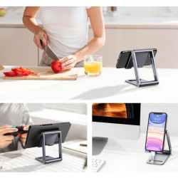 Suport Ugreen pentru telefon pliabil cu mai multe unghiuri gri (LP263 80708) - Img 7
