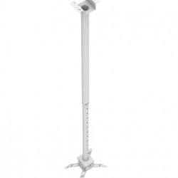 Suport videoproiector de tavan Blackmount CT-PRB-2L, dist. proiector-tavan: 111cm-198cm, alb - Img 5