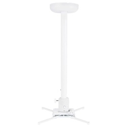Suport videoproiector de tavan Multibrackets MB-1787, reglabil 90-160cm, reglaj fin, max.10kg, alb - Img 7