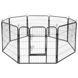 TARC MODULAR PENTRU CAINI 8 PANOURI 80X80 CM REBEL ANIM - Img 2