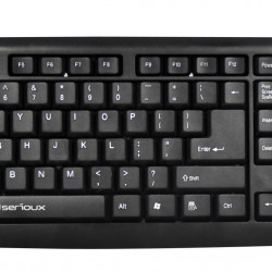 Tastatura Serioux SRXK-9400, USB, negru - Img 2