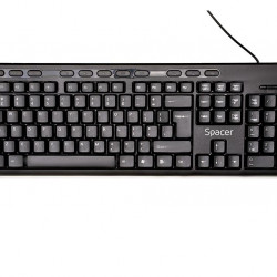 Tastatura Spacer cu fir SPKB-169 - Img 2
