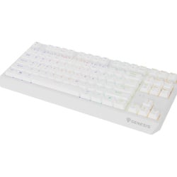 Tastatura WS Genesis Thor 230 TKL R alb