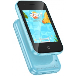 Telefon Mobil HOCO Y102 Kids, 2G, Afisaj 2.8inch, Albastru, Resigilat