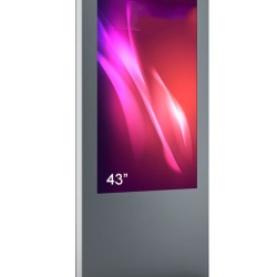Totem de interior B01, B01V43N-BBB, pentru display 43'', fara sticla securizata frontala - Img 2