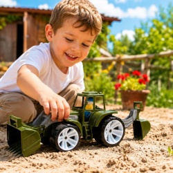 TRACTOR BAMS 2 CU 2 CUPE MILITAR - Img 3