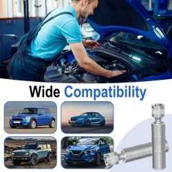 Trusă Chei Magnetice pentru Bujii 14 mm și 16 mm (9/16" și 5/8") cu Articulație Cardanică Rotativă 360°, Tubulare cu Pereți Subțiri din Oțel Crom-Vanadiu cu Profil în 12 Colțuri, Compatibile BMW, MINI, Nissan, Antrenare 3/8 Inch - Img 2