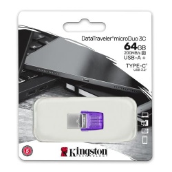 USB 64GB DT mDUO USB 3.0 KS DTDUO3CG3/64 - Img 9