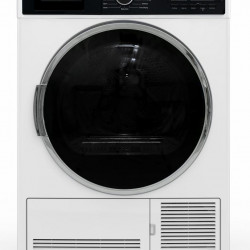 Uscator de rufe Heinner HCD-V804B, Condensare, 8 kg, 15 Programe, Clasa B, Display LED, Baby Care, Alb