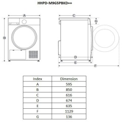 USCATOR DE RUFER HEINNER HHPD-M9G5PBKD++ - Img 6
