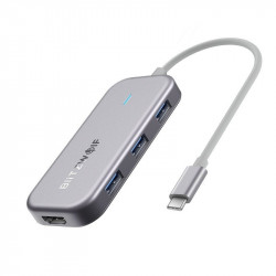 Adaptor 7w1 Blitzwolf BW-TH5 Hub USB-C pana la 3xUSB 3.0, HDMI, USB-C PD, SD, microSD - Img 2
