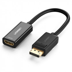 Adaptor, DisplayPort (male) - cablu HDMI 4K (female) UGREEN , negru