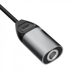 Adaptor Dudao Adaptor Lightning la mufa pentru casti 3,5 mm mini mufa gri (L17 gri) - Img 3