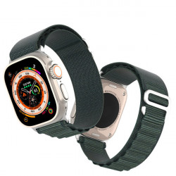Apple Watch 8 / 7 / 6 / SE / 5 / 4 / 3 / 2 / 1 (41, 40, 38 mm) Curea Dux Ducis Versiune GS Curea sport - Verde - Img 5