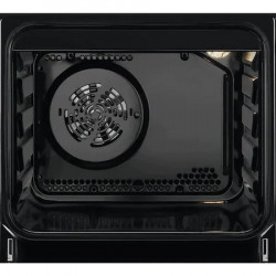 Aragaz Electrolux LKK520002X, Mixt, 4 arzatoare gaz, Cuptor electric multifunctional,Aprindere integrata, Grill electric, Clasa A, 50 cm, Inox - Img 2