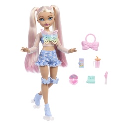 BARBIE DREAM BESTIES PAPUSA BARBIE PETRECERE PE ROLE - Img 2