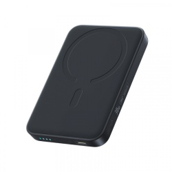 Baterie Externa Wireless Baseus EnerFill FM11, 10000mAh, 30W, PD + FQI, 1 x QI - 1 x USB-C, Neagra