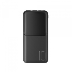 Baterie Externa XO Design PR251, 10000mAh, 10.5W, 2 x USB-A, Neagra