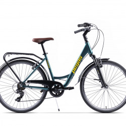 Bicicleta Oras Pegas Comoda Verde Pin ( AL)