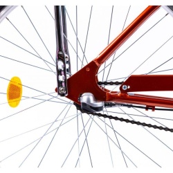 Bicicleta Pegas Strada 2, 26 inch, cadru aluminiu, maro/verde - Img 11